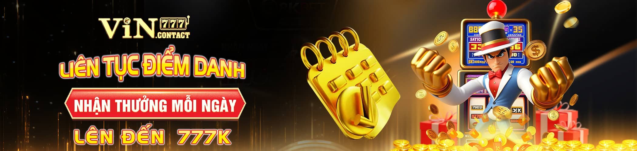 Vin777 ⭐️ Link Vào Vin777.com Đăng ký/ Đăng nhập Uy Tín 24 banner vin777